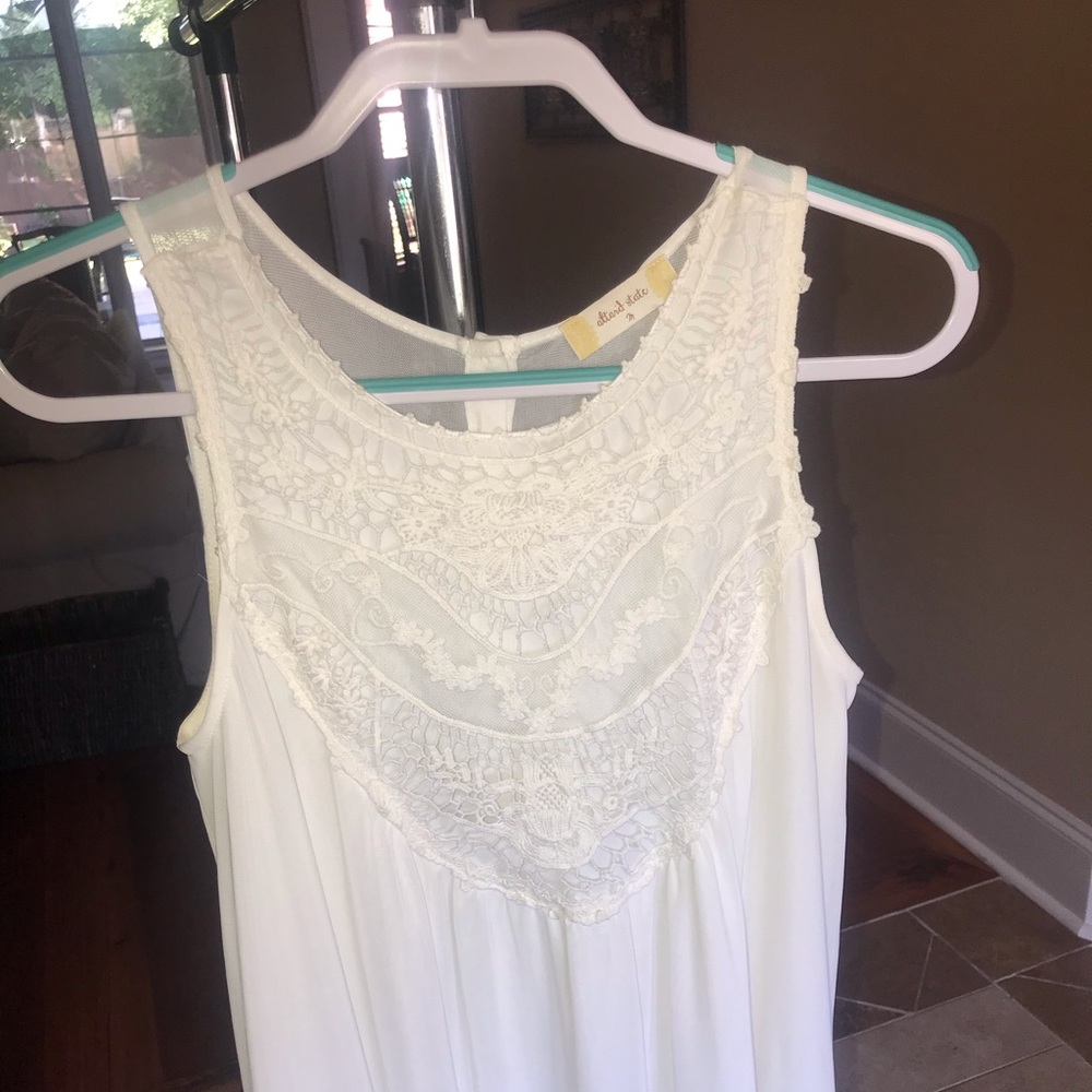 White lace Altered State Dress!